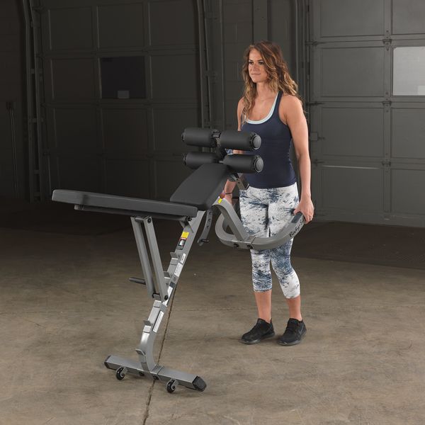 Body-Solid GFID31 Flat Incline Decline Bench transport view | Fitness Experience
