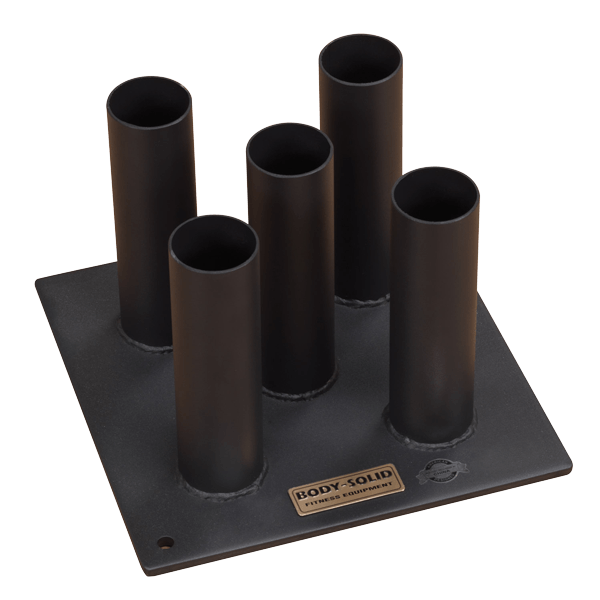 Body-Solid GOBH5 Olympic Bar Holder view of holder | Fitness Experience