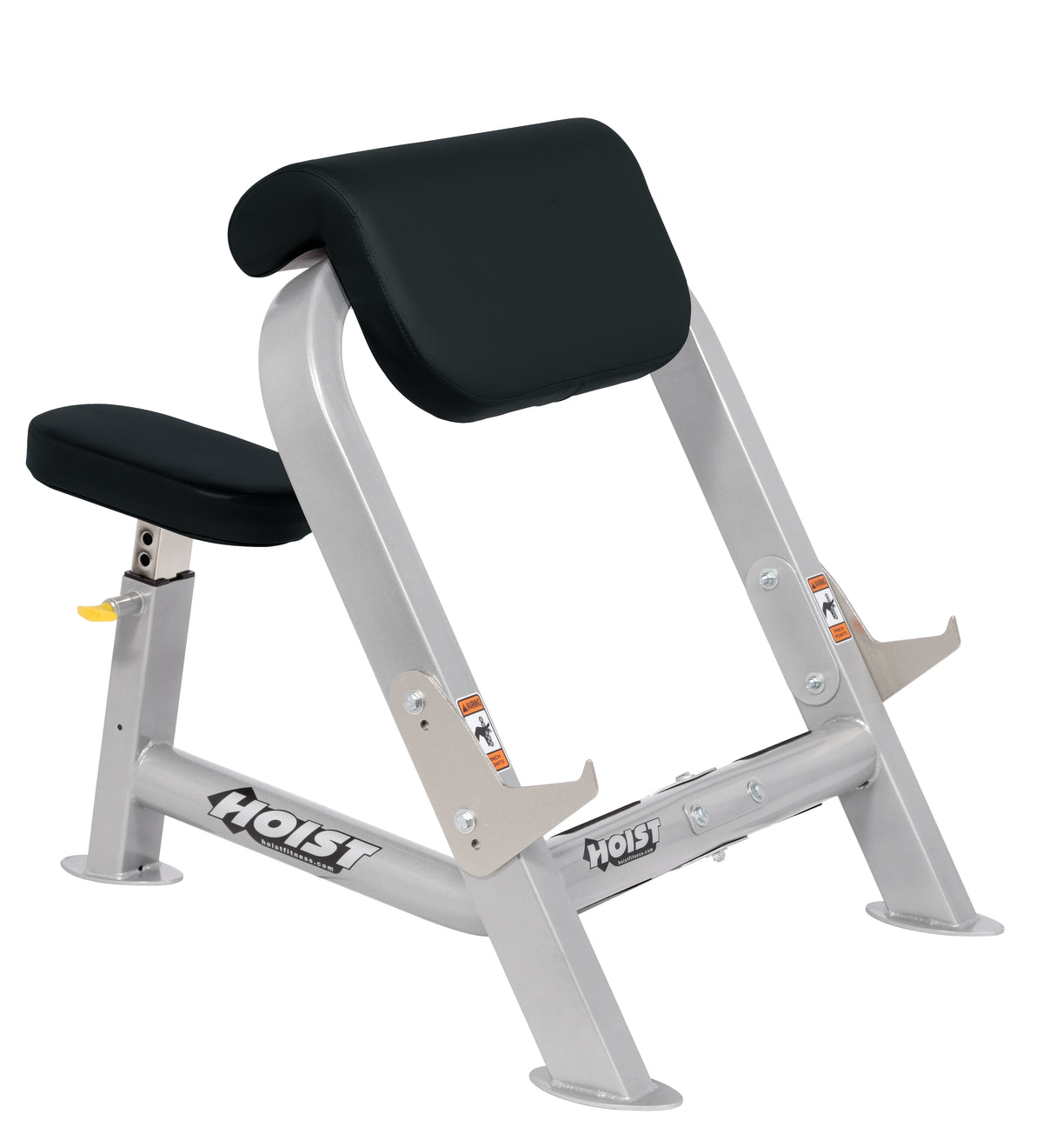 Hoist Fitness HF-4550 Preacher Curl Bench full view | Fitness Experience