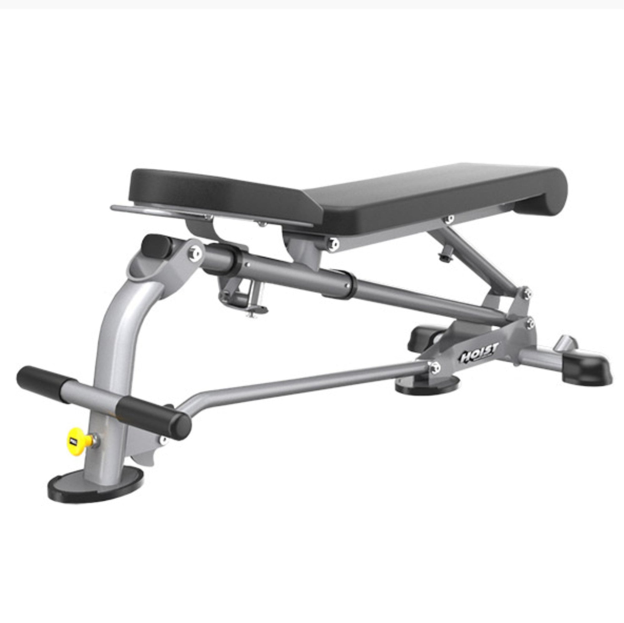 Hoist Fitness HF-5167 7 Position Folding FID Bench full view | Fitness Experience