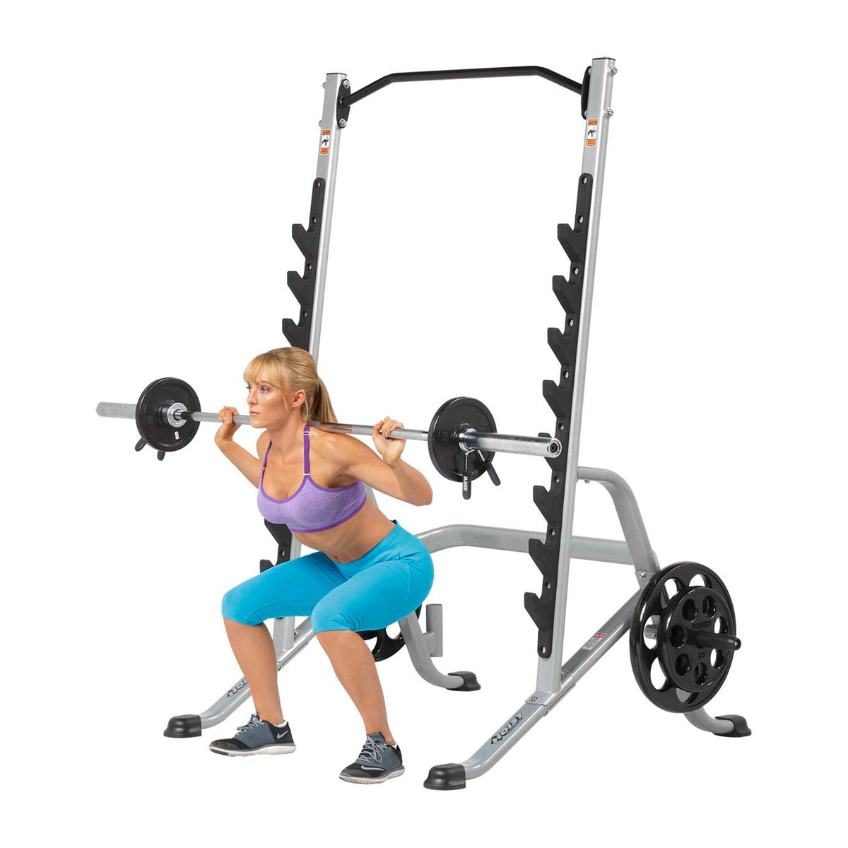 Hoist Fitness HF-5970 Multi-Purpose Squat Rack view in use | Fitness Experience