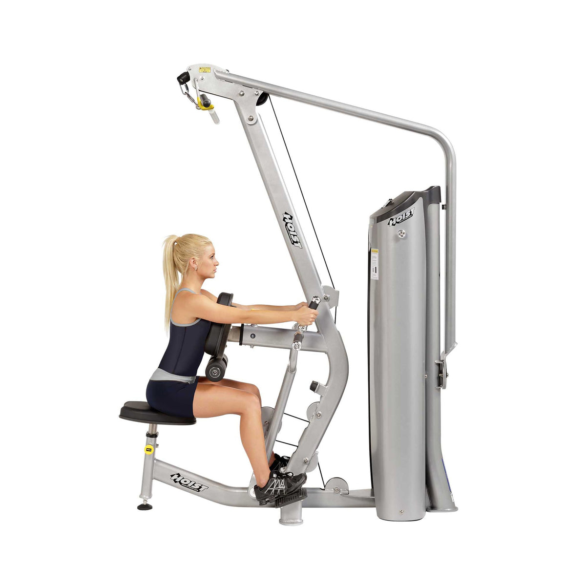 Hoist Fitness HD-3200 Lat Pulldown/Mid Row view of mid row exercise | Fitness Experience