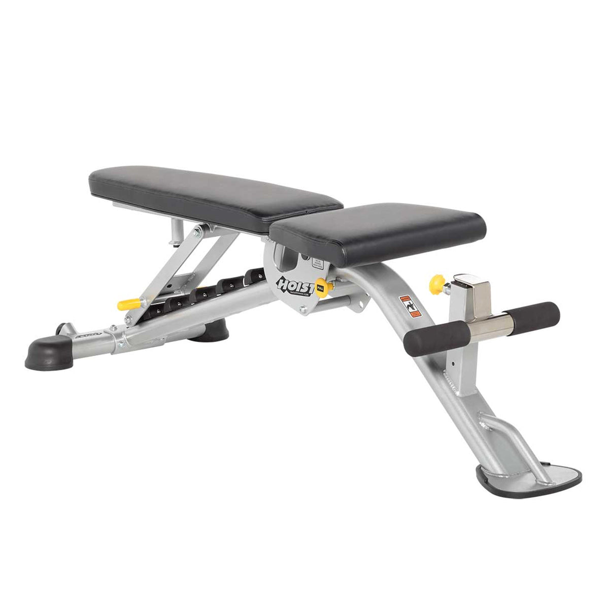 Hoist Fitness HF-5165 7 Position FID Bench flat view | Fitness Experience