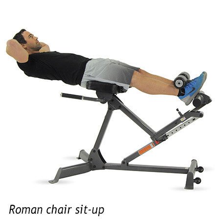 Inspire Fitness 45/90 Hyperextension Bench in use | Fitness Experience