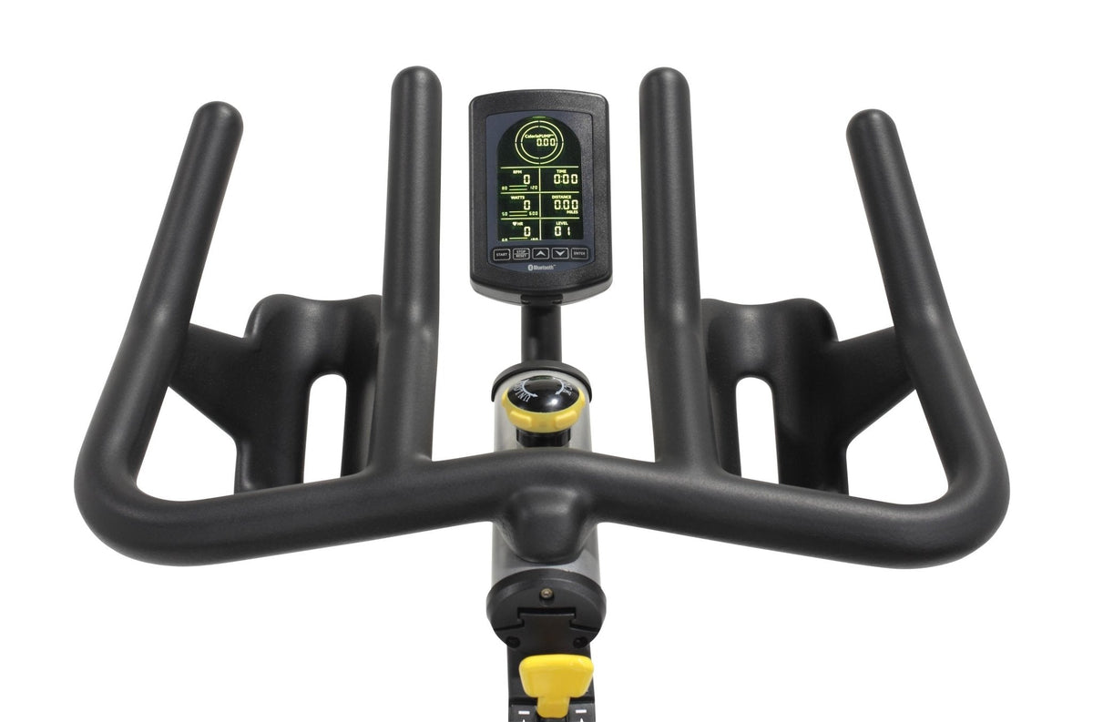 Hoist Fitness LeMond Series Elite Cycling Bike handlebar view | Fitness Experience