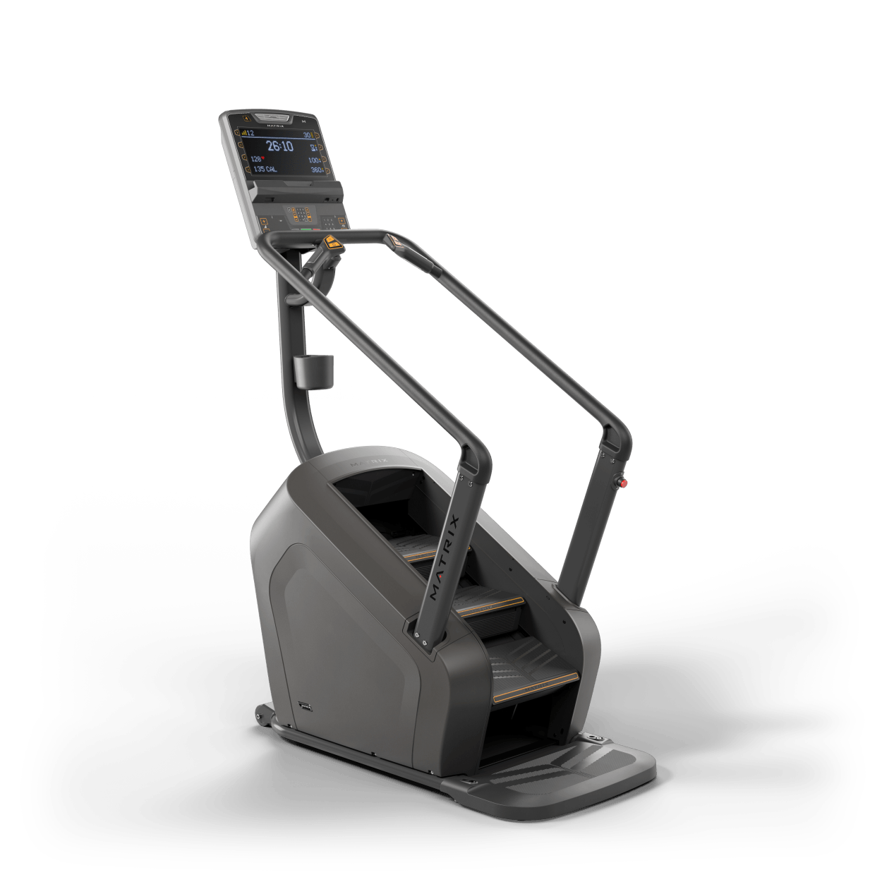 Matrix Fitness Lifestyle Climbmill with Premium LED Console front view | Fitness Experience
