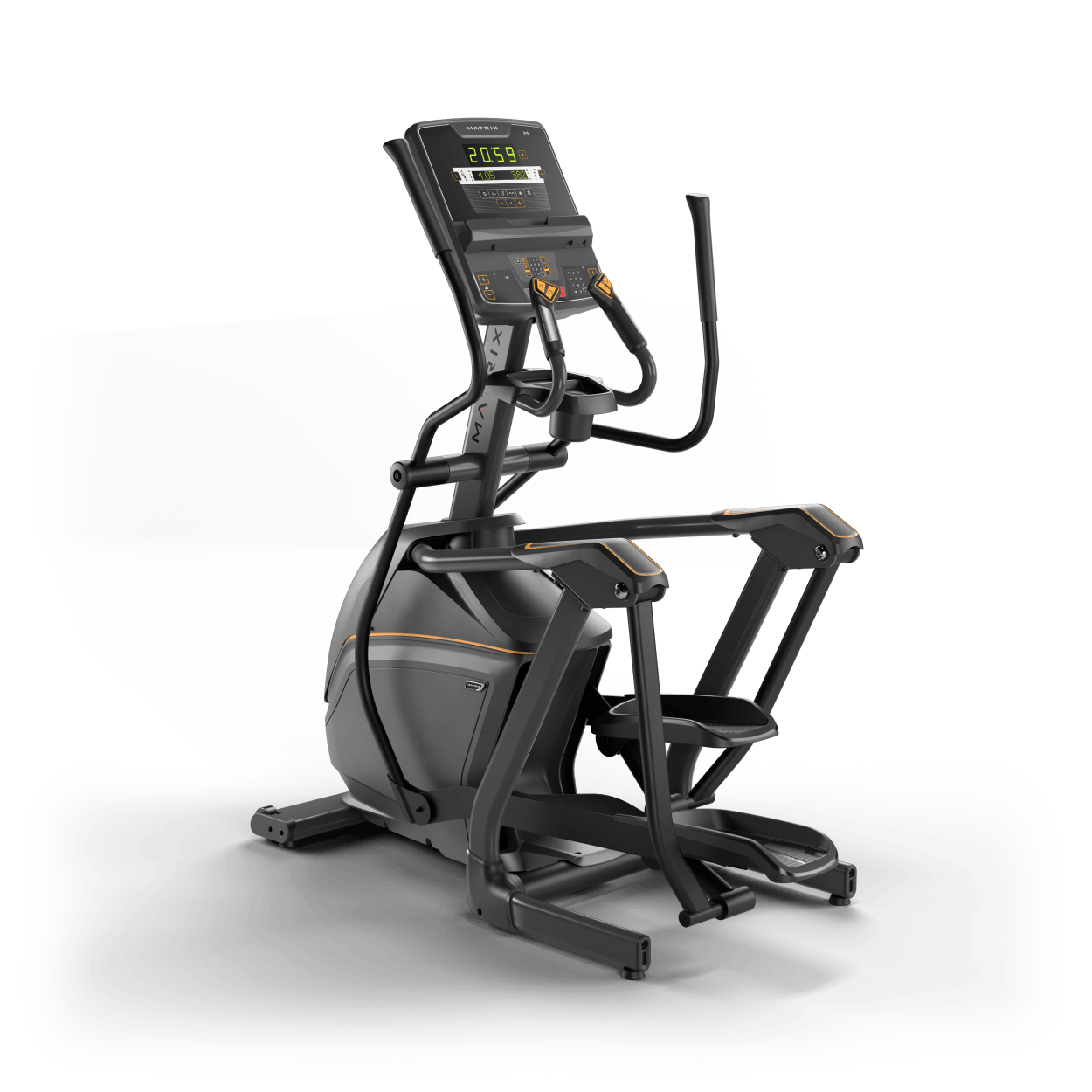 Matrix Fitness Lifestyle Elliptical with LED Console front view | Fitness Experience