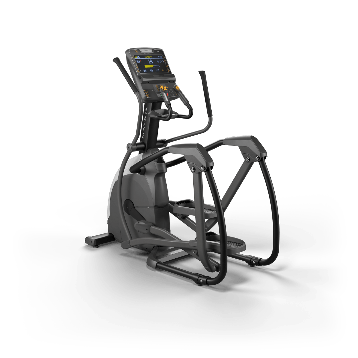 Matrix Fitness Lifestyle Elliptical with Premium LED Console front view | Fitness Experience