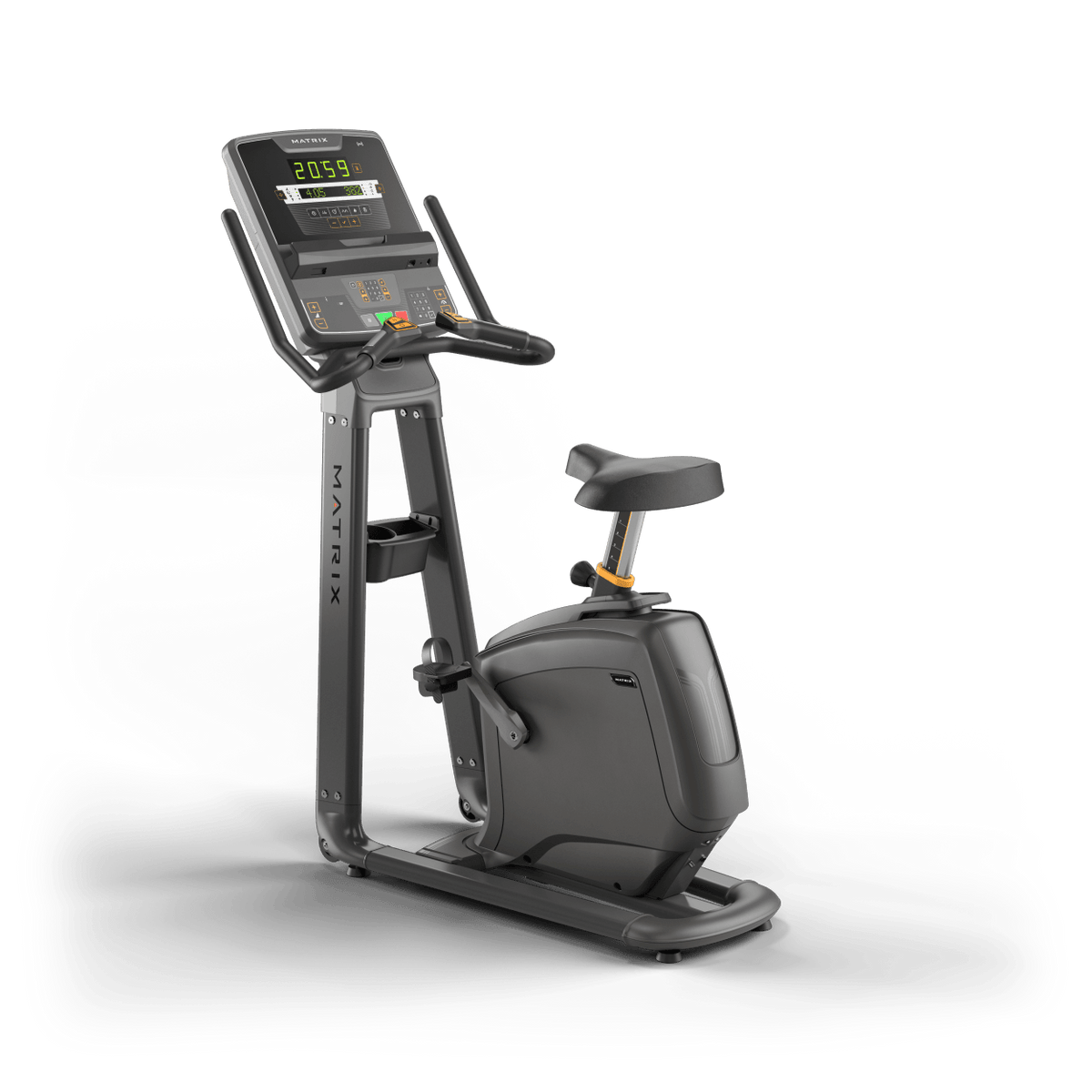 Matrix Fitness Lifestyle Upright with LED Console rear view | Fitness Experience