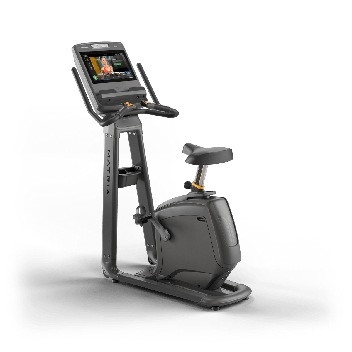 Matrix Fitness Lifestyle Upright Cycle with Touch Console rear view | Fitness Experience