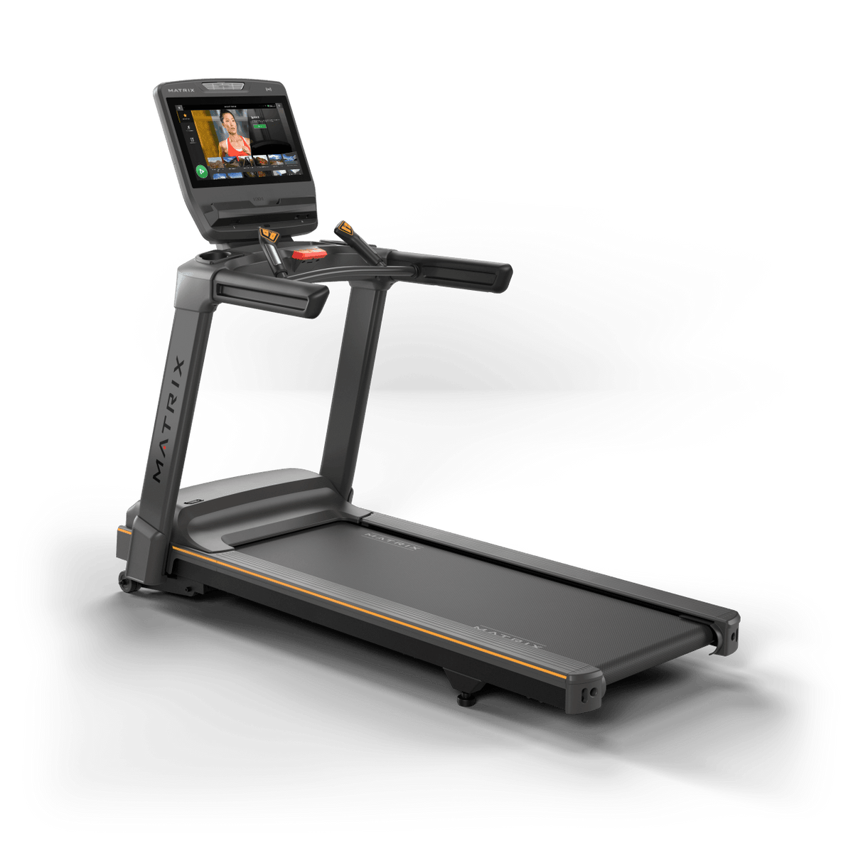 Matrix Fitness Lifestyle Treadmill with Touch XL Console front view | Fitness Experience