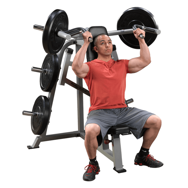 Body-Solid LVSP Leverage Shoulder Press full view | Fitness Experience