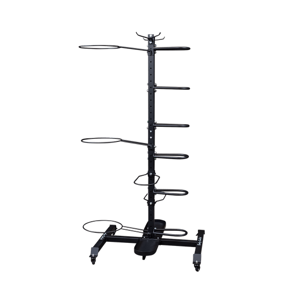 Body-Solid GAR100 Multi Accessory Rack view of rack only | Fitness Experience