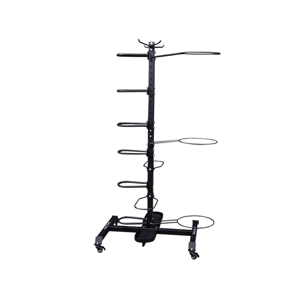 Body-Solid GAR100 Multi Accessory Rack view of rack only | Fitness Experience