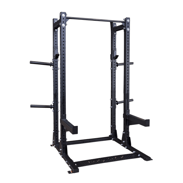 Body-Solid SPR500BACK Commercial Extended Half Rack full view | Fitness Experience