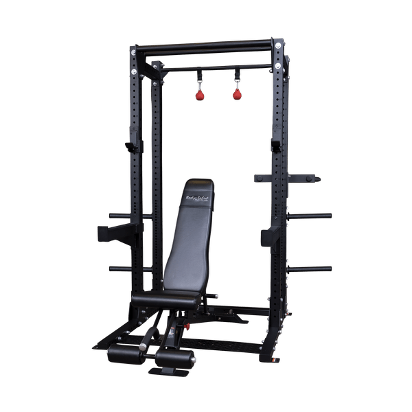 Body-Solid SPR500BACKP4 Extended Half Rack Package full view | Fitness Experience
