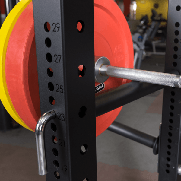 Body-Solid SPRPS Pin and Pipe Safeties used in Power Rack | Fitness Experience