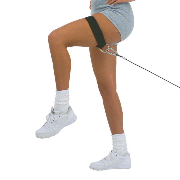 Body-Solid Thigh/Ankle Combo Strap Attachment full view | Fitness Experience