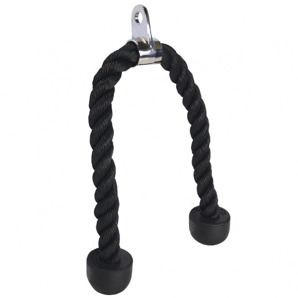 Hustle Athletics Tricep Rope Cable Attachments for Gym Use - Perfect Gym  Equipment for Home/Gym Accessories 