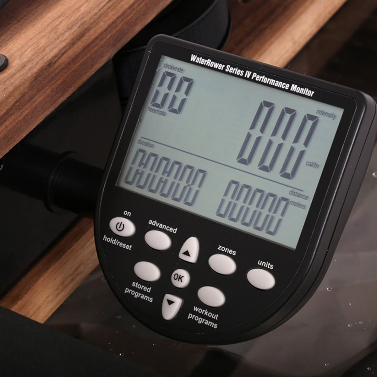 WaterRower Walnut Rowing Machine performance monitor | Fitness Experience